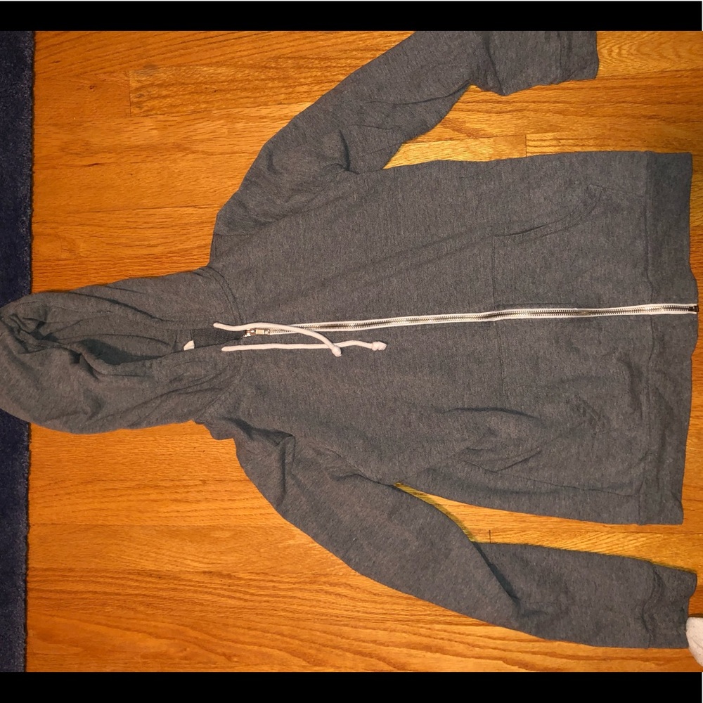 Plain Gray Hoodie From Forever 21